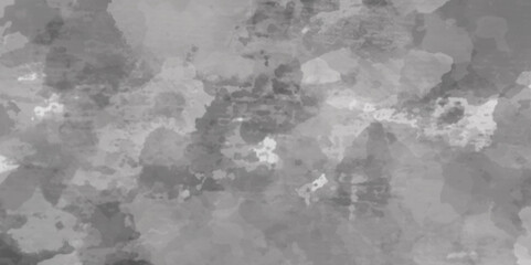 Naklejka premium Abstract grunge grey shades watercolor background. Silver with gray ink and watercolor textures on white paper background. Old grunge textures design
