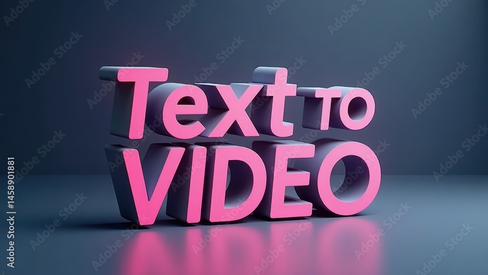 Aufkleber text to video. futuristic visual leap. abstract futuristic concept. person transforms ordinary text 