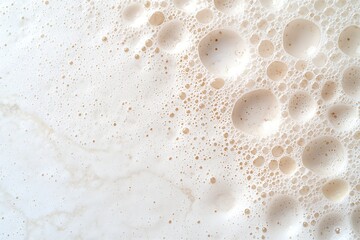 White and Gold Recycled Material Texture with Porous Surface