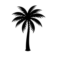 Obraz premium Phoenix Rising Animal Silhouette Vector Illustration on White Background