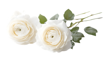 Beautiful Flower Isolated on White Background for Creative Floral Design Inspiration