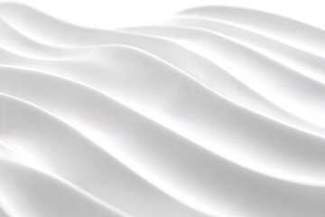 Obraz premium White cosmetic cream texture isolated on a White background