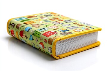 Board book isolated on white background