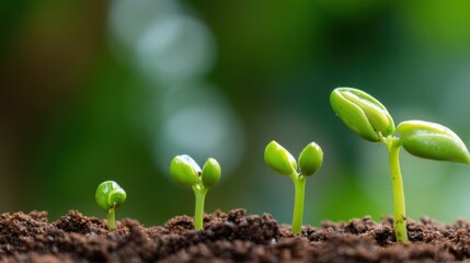 New Beginnings: Sprouting Life in the Earth
