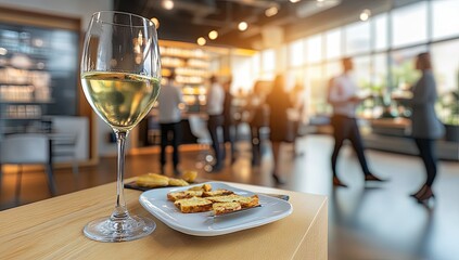 Wine and cheese tasting event