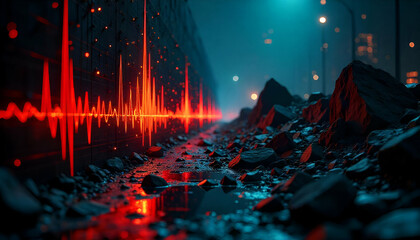 Seismograph and earthquake