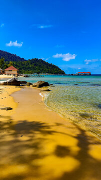 Pulau Tioman tropical island in Malaysia. South China sea. Southeast Asia