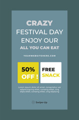 Obraz premium Instagram Stories