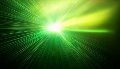 Obraz premium colorful lens flares illuminating green background