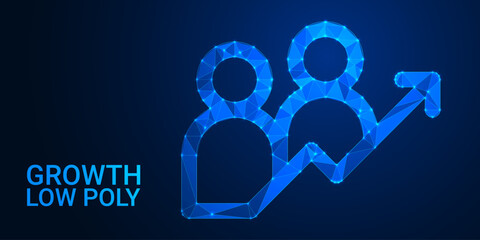 Glowing Growth Arrow Chart: Futuristic Business Success, Financial Progress, and Innovation Concept with Bright Upward Arrow on Digital Background