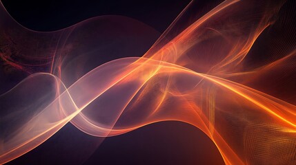 Obraz premium Abstract flowing lines (16)