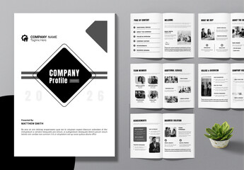 Company Profile Template Layout