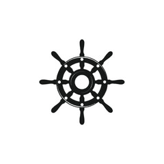 Obraz premium Steering Wheel vector logo design