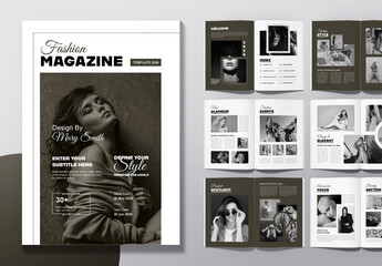 Fashion Magazine Layout