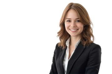 A friendly business face helps build trust credibility and positive impressions in professional marketing materials