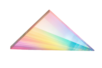A rainbow prism overlay for a dreamy effect that blends colors and light in design