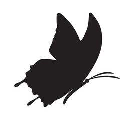 Abstract Vector Butterfly Icon Design Template