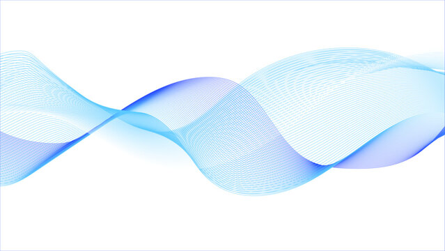 Flowing blue wave.gentle, dynamic motion.
Soft, blended blue tones.