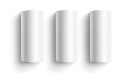 Blank cylindrical containers