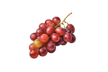 Fototapeta premium bunch of red grapes