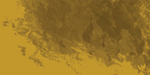 Hand-Painted Yellow Art with Bold Strokes, Layered Paint, and Organic Roughness

