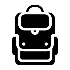 travel bag icon isolated PNG transparent