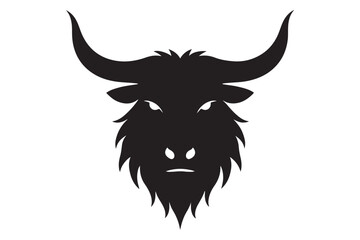 Obraz premium Masculine bull head symbol for rugged brand aesthetics