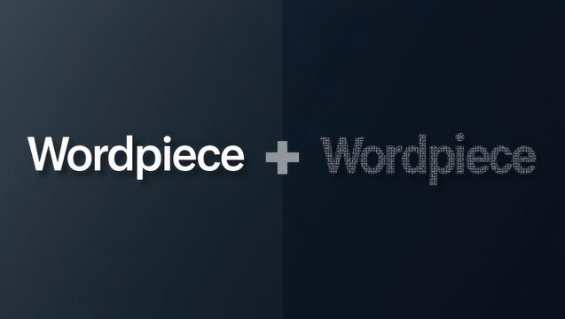 Wordpiece. Headless wordpress Wp fusion rocket Patreon alternative Reworkd AI copywriting tool Tinywow Wordlift Anyword Upword White and gray text logo on dark gradient background, modern typography 