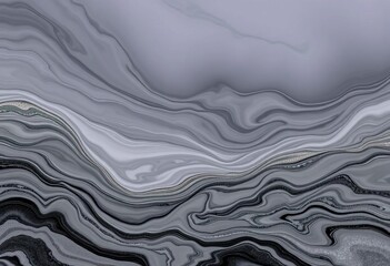 Obraz premium Abstract grainy monochrome texture; liquid marble wave, retro gradient background, abstract, poster