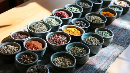 Aromatic Spices Collection: Diverse Culinary Delights