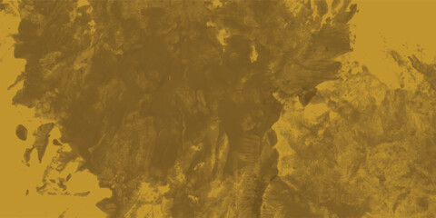 Vibrant Yellow Artistic Background with Imperfect Brush Patterns and Visual Chaos

