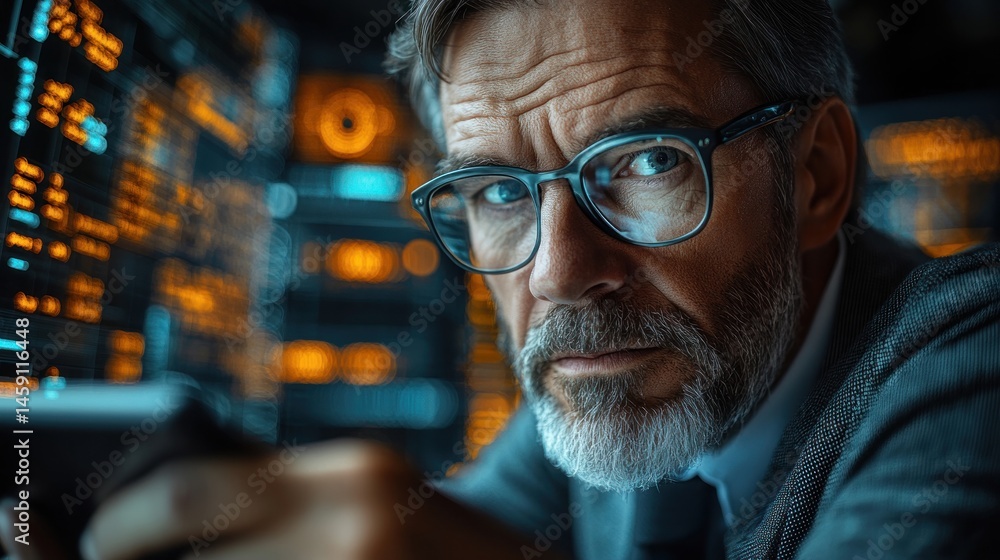 Poster intense focus: a programmer's gaze