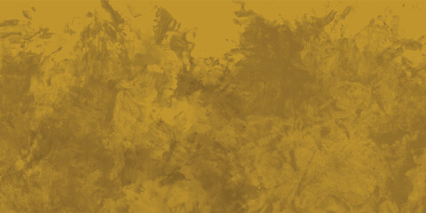 Energetic Yellow Brushstroke Art with Gritty Texture and Strong Visual Movement

