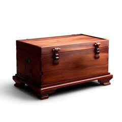 Teak wood side table