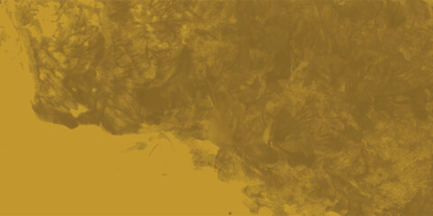 Textured Yellow Background with Abstract Artistic Motion and Layered Paint Effects

