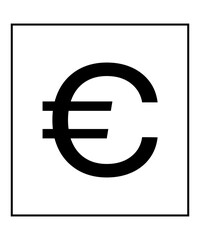 Dollar sign icon sharp