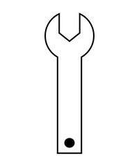 wrench sharp icon