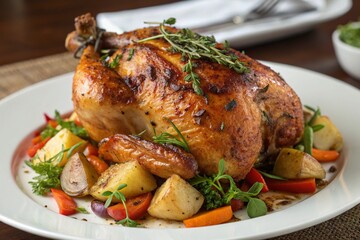 Fototapeta premium Peruvian Roast Chicken