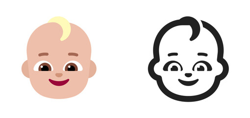 Baby Emoji (Blonde Hair)

