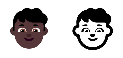 Child Emoji (Dark Skin Tone)
