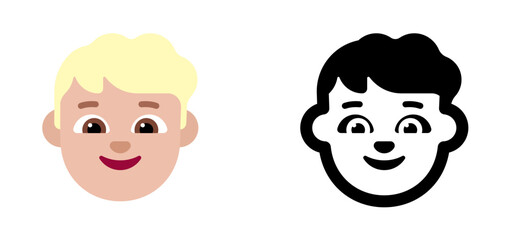 Child Emoji (Blonde Hair)
