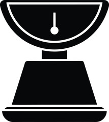 vector illustration of a scale icon