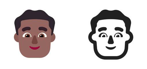 Man Emoji (Medium Skin Tone)
