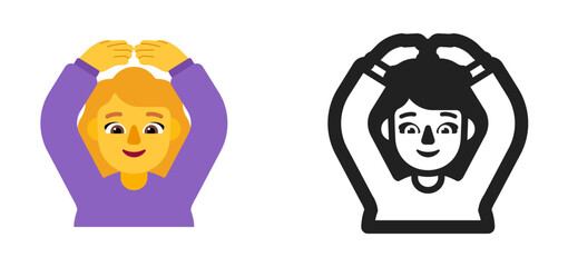 Person Gesturing OK Emoji (Yellow Skin Tone)
