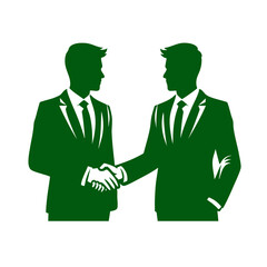 Fototapeta premium Business Deal Handshake: Partnership, Agreement, and Success. A powerful image representing collaboration and growth in business.