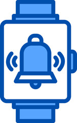 smartwatch illustration on a white background    