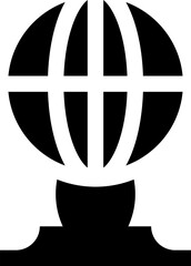 trophy illustration on a white background     