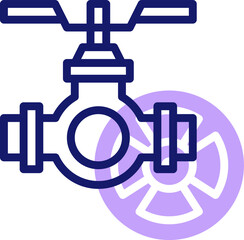 valve illustration on a white background     