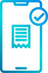 verify illustration on a white background     