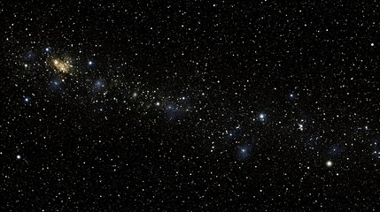 Fototapeta premium Exploring the vastness of the universe starry night sky astronomy cosmic wonder outer space wide-angle view 